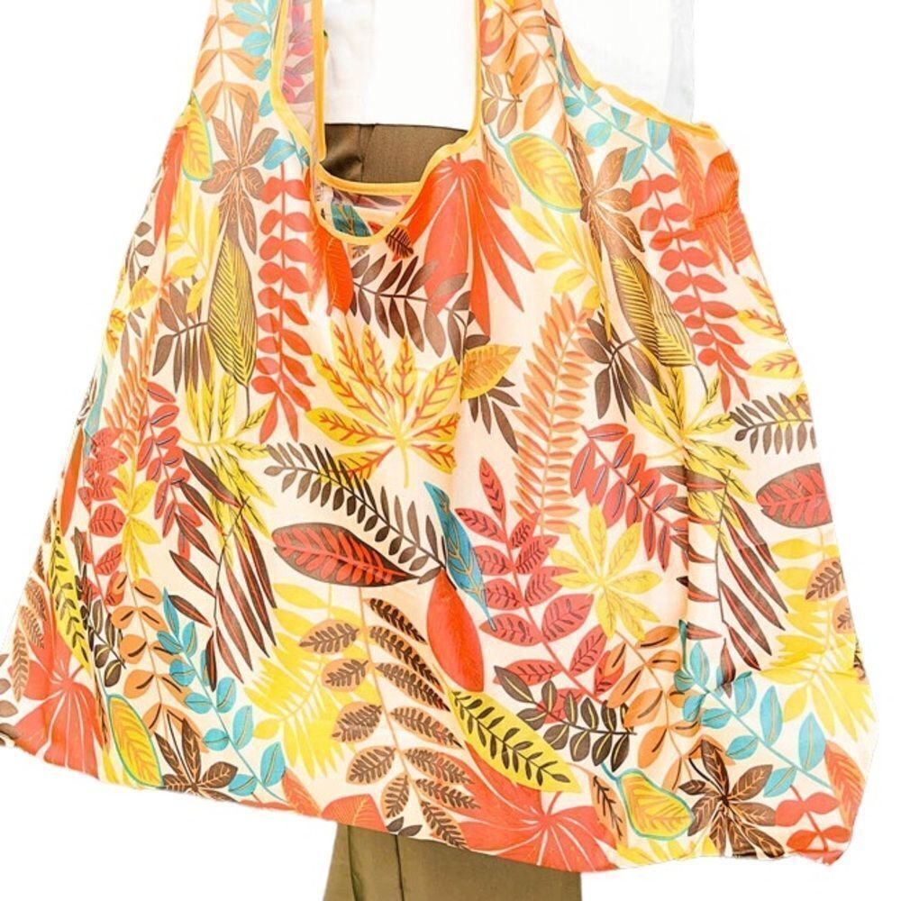 Leaf 🍂 Print Tote - Picture 5 of 9